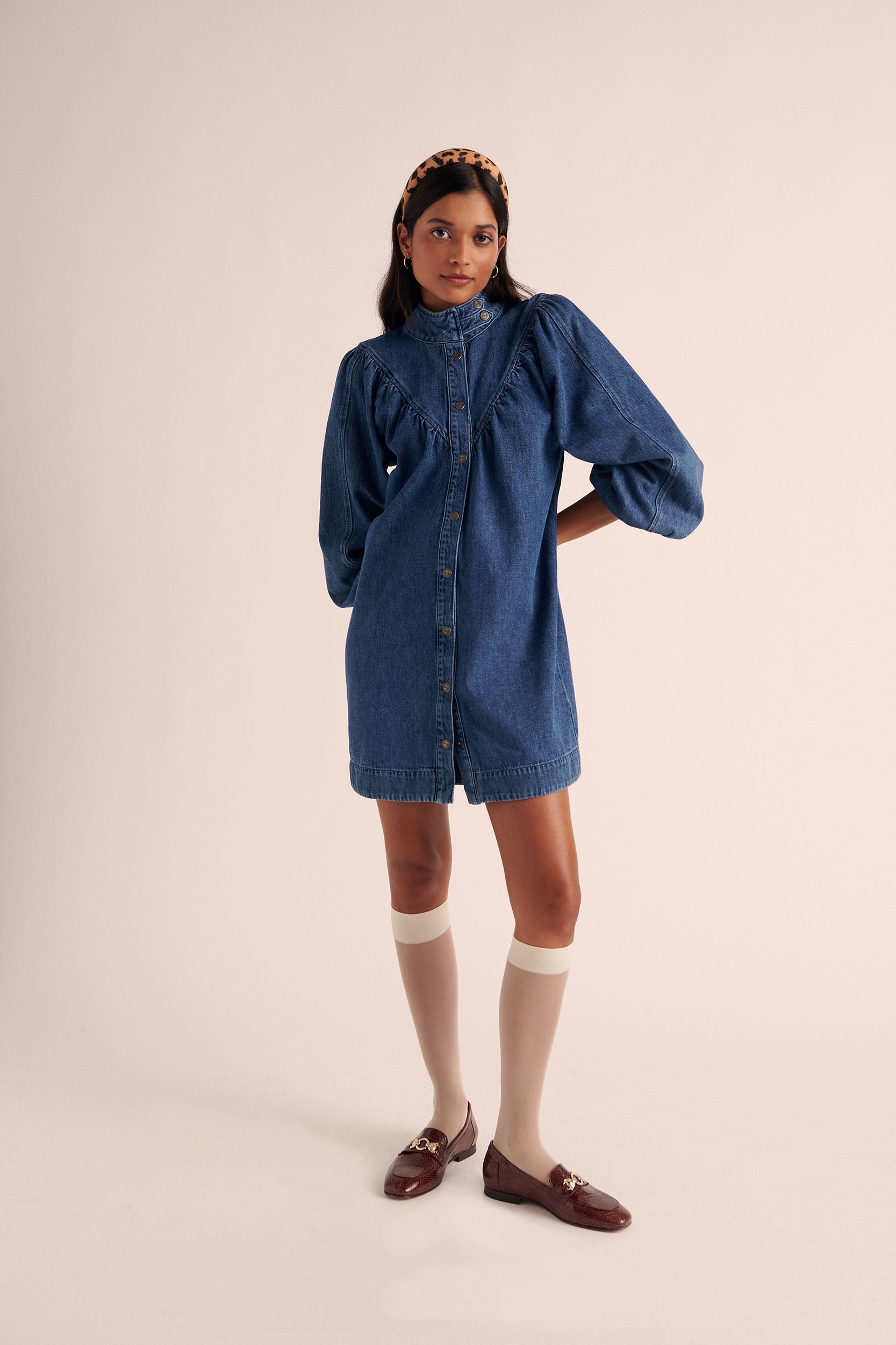Dress Betsy ultramarine blue