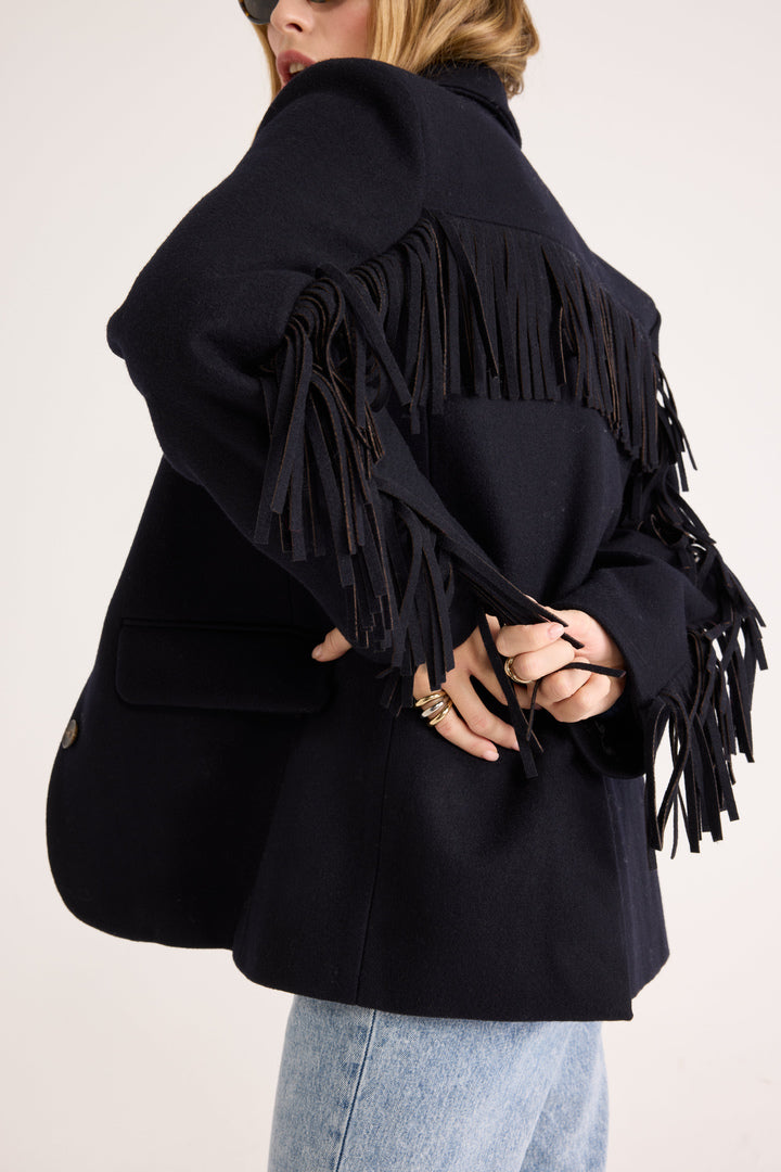 Jacket Marceau navy blue