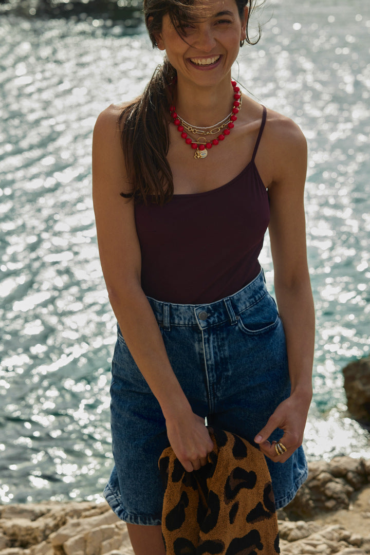 Swimsuit a piece Rebeca plum