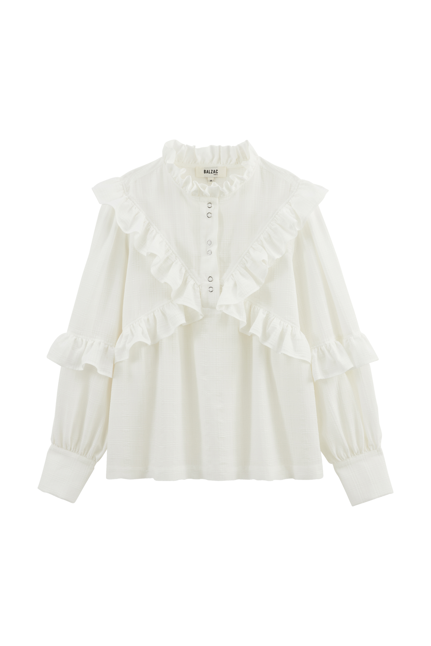 Amelia blouse natural white