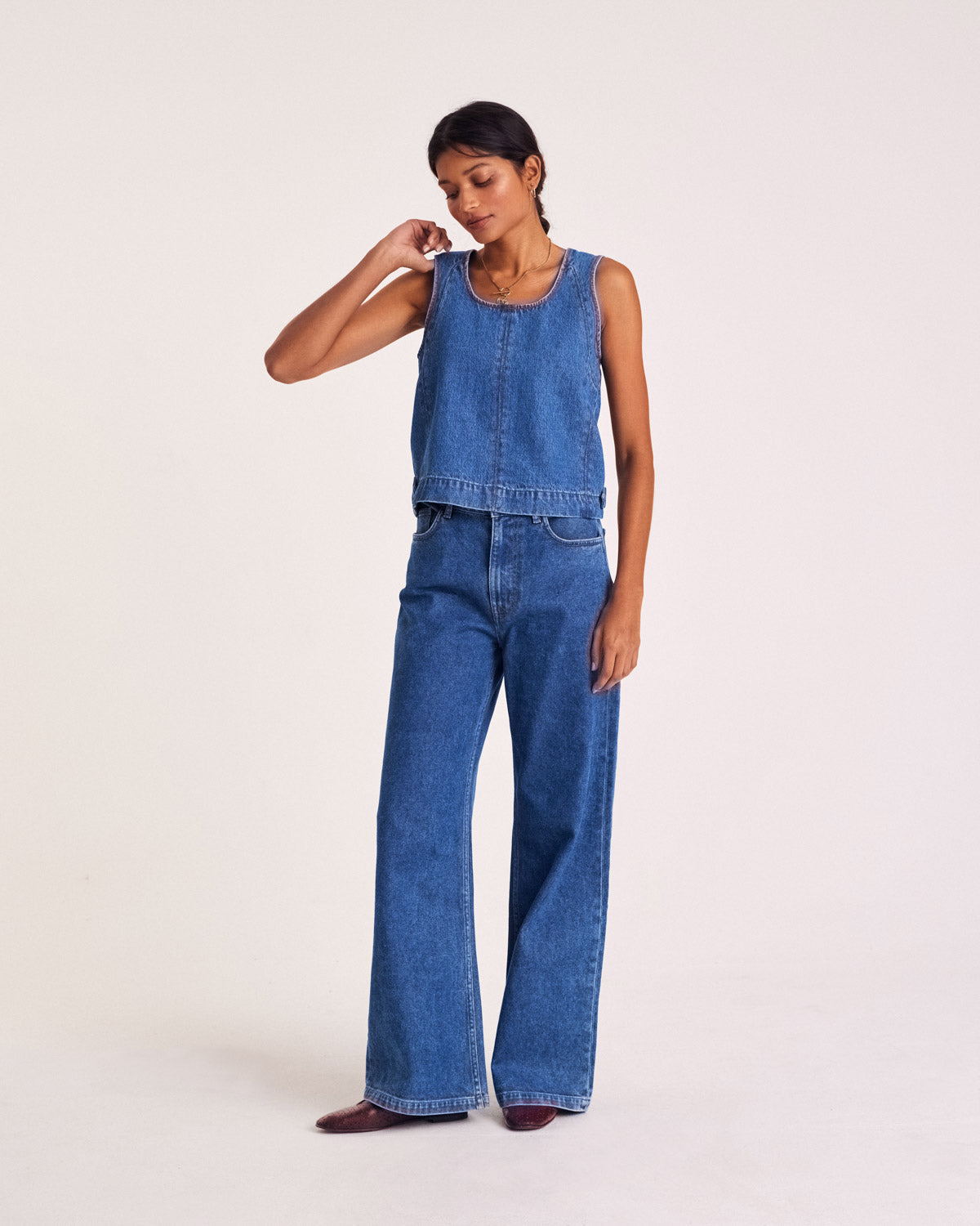 Top Iza ultramarine blue