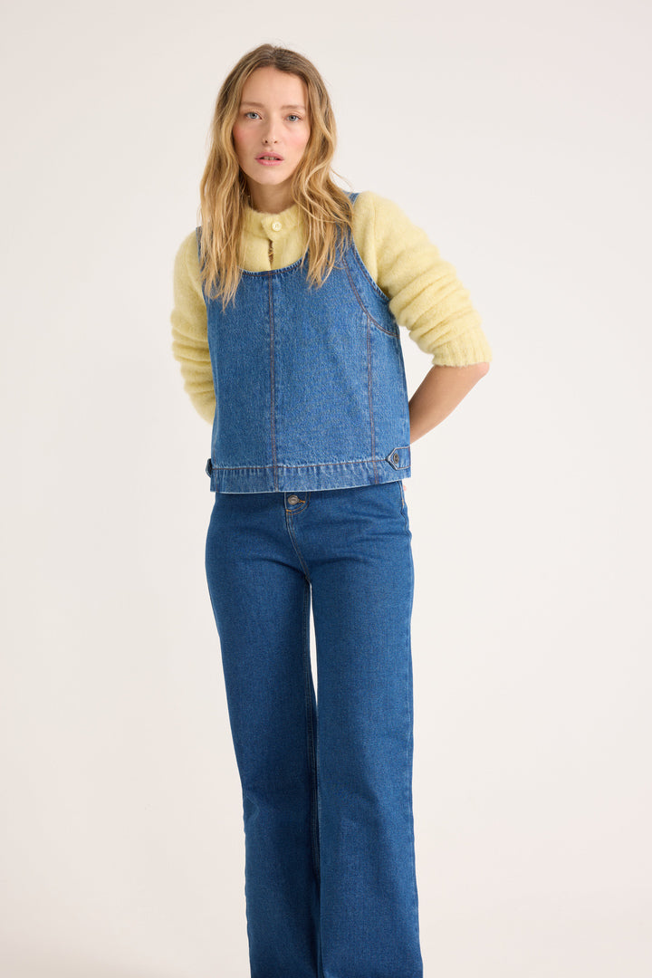 Top Iza ultramarine blue