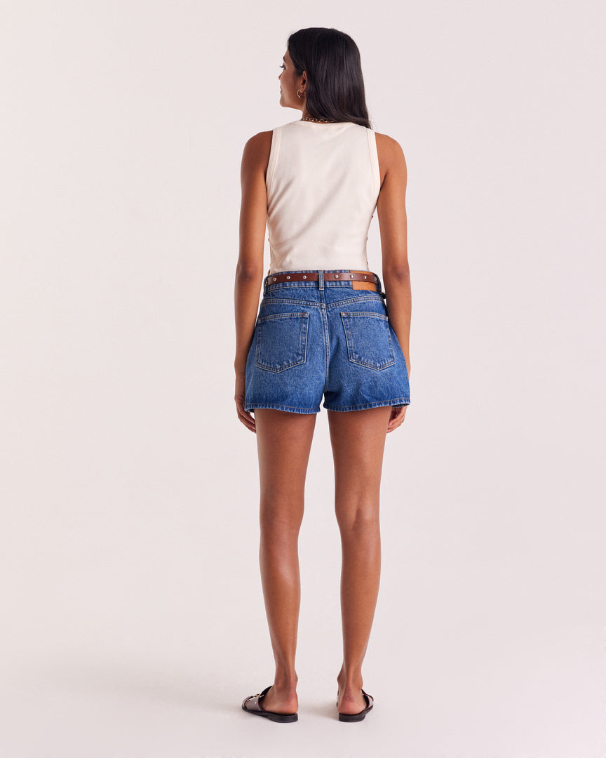 Shorts Triomphe blue midi