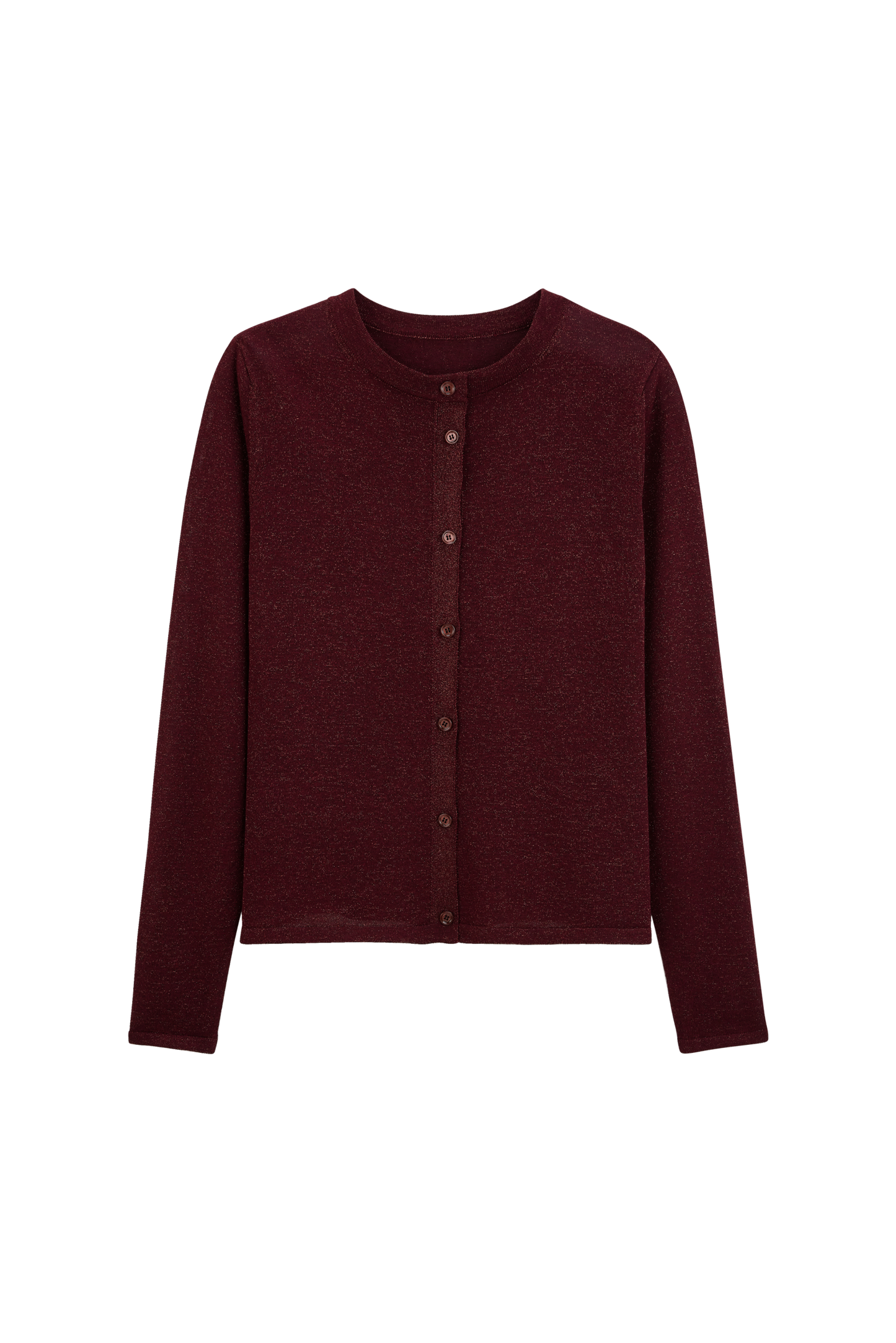 Cardigan Mandy bordeaux irisé