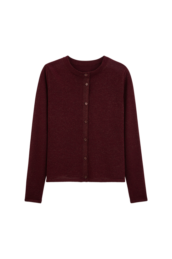 BYIC - Idaic Cardigan - bordeaux Bordeaux