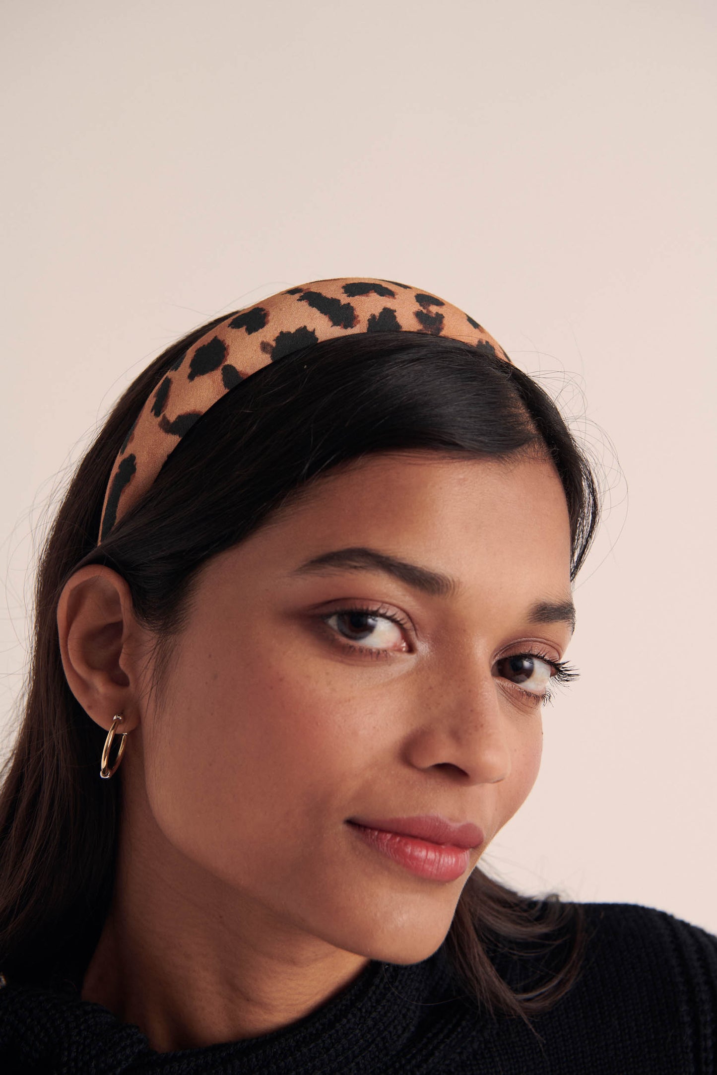 Nelly cheetah cappuccino headband