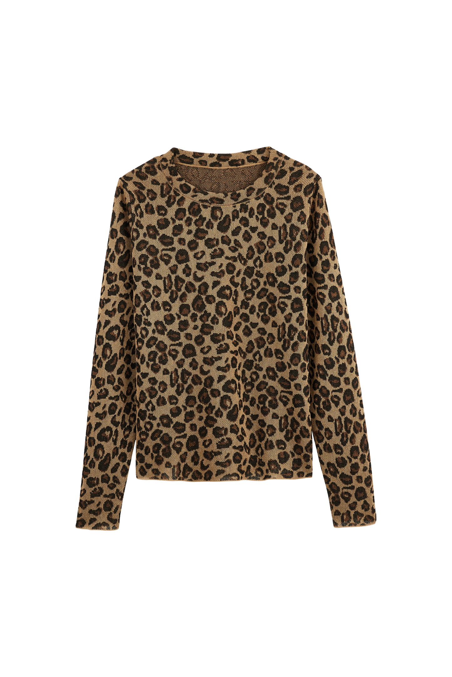 Daniel iridescent leopard sweater