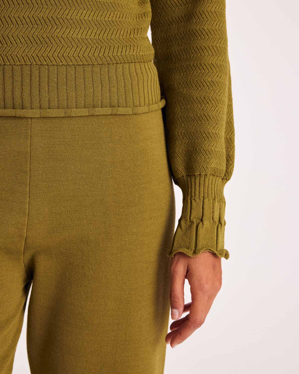 Pantalon Léon vert