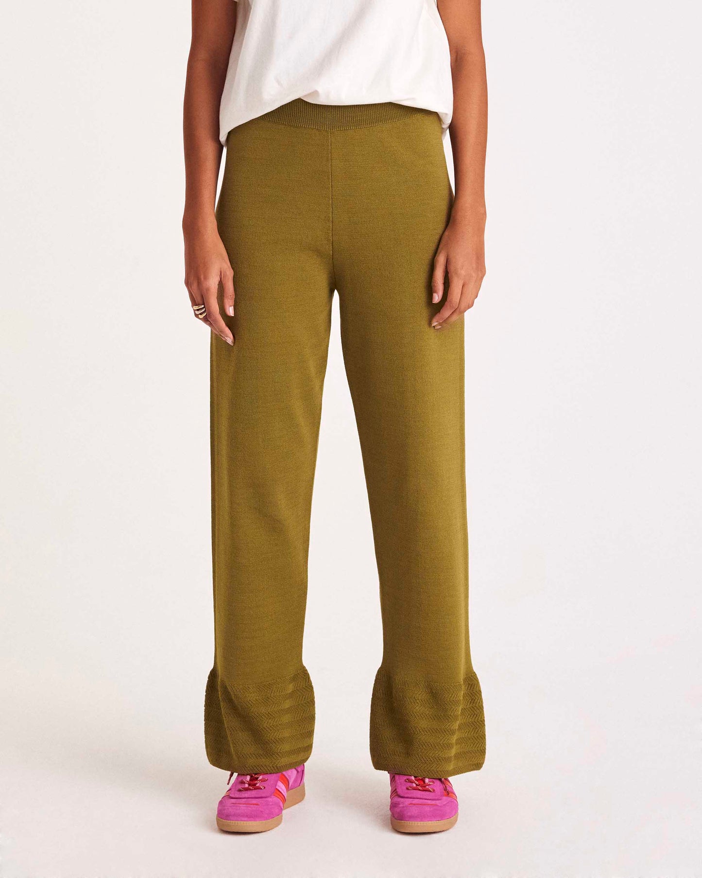 Pantalon Léon vert