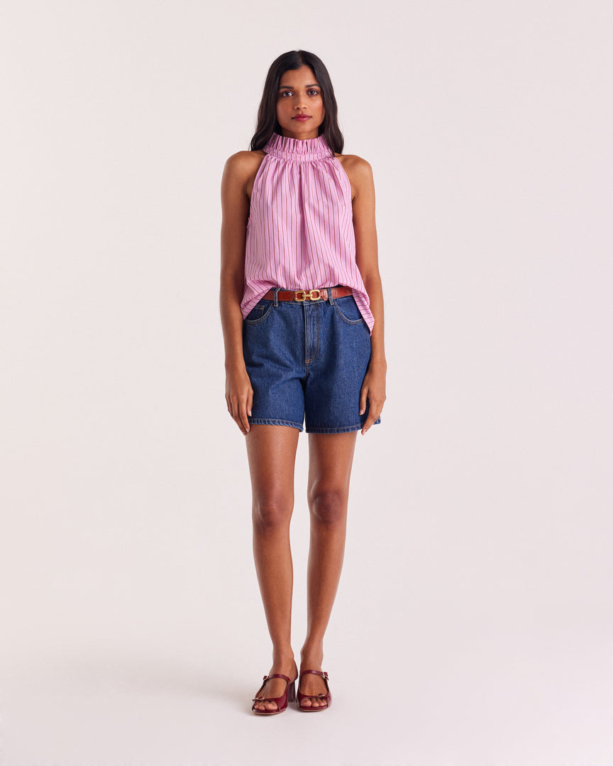 Shorts Maylone blue midi