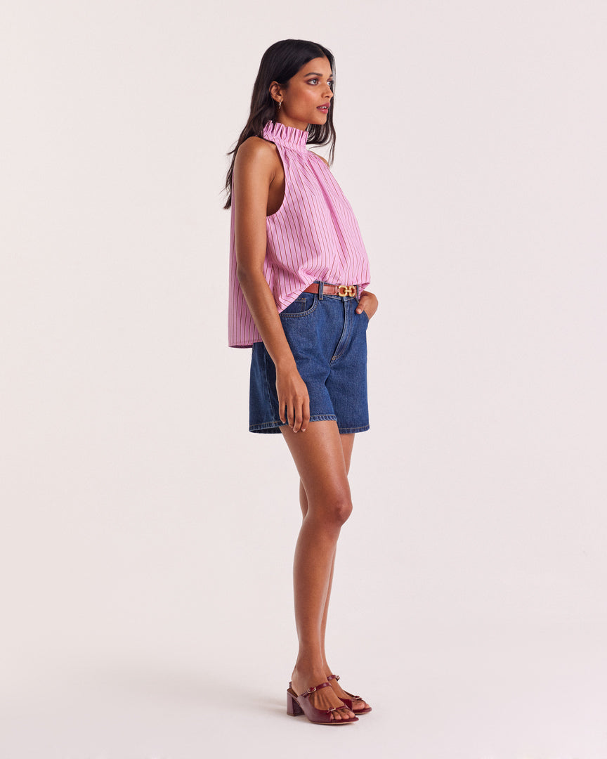 Shorts Maylone blue midi