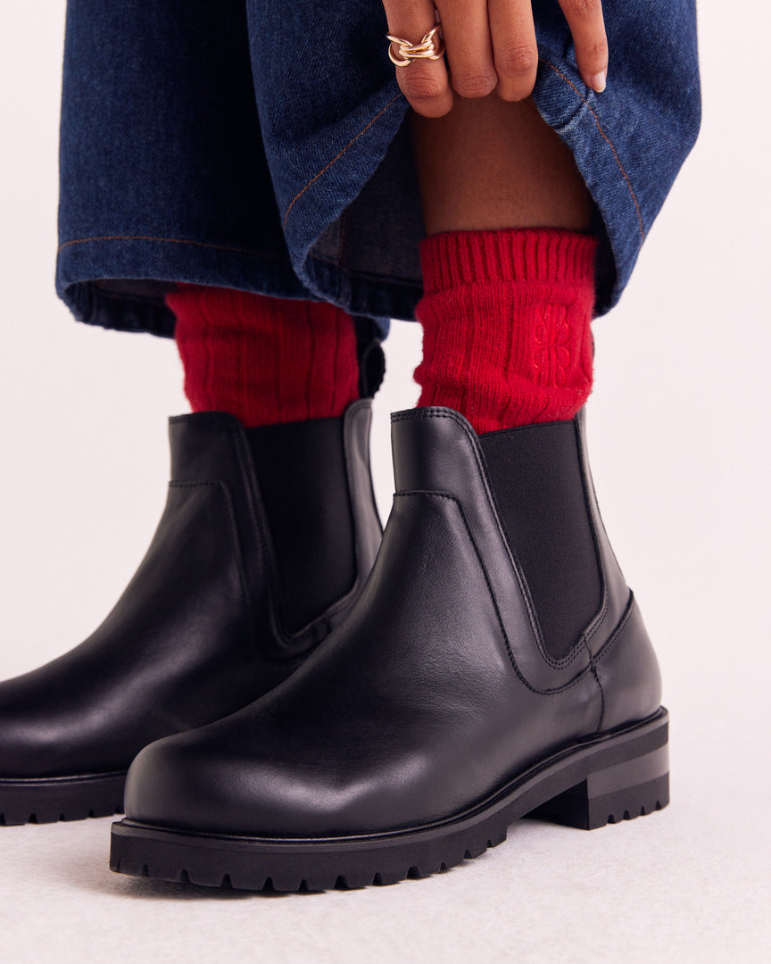 Black Blandine ankle boots