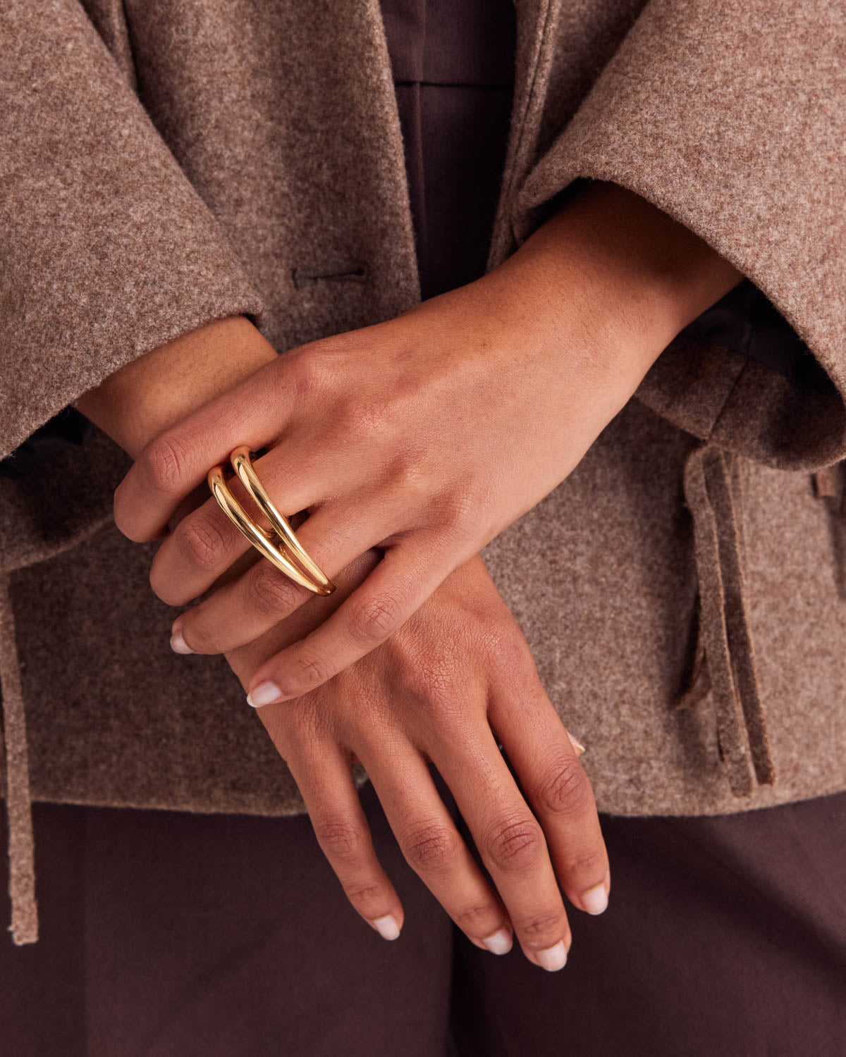 Bague Augustine doré