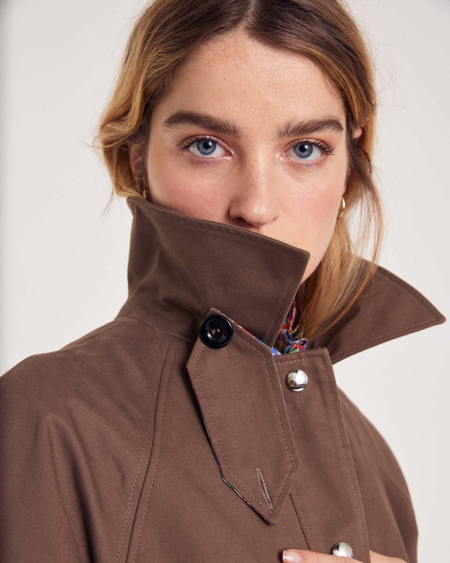 Trench Gally chocolat