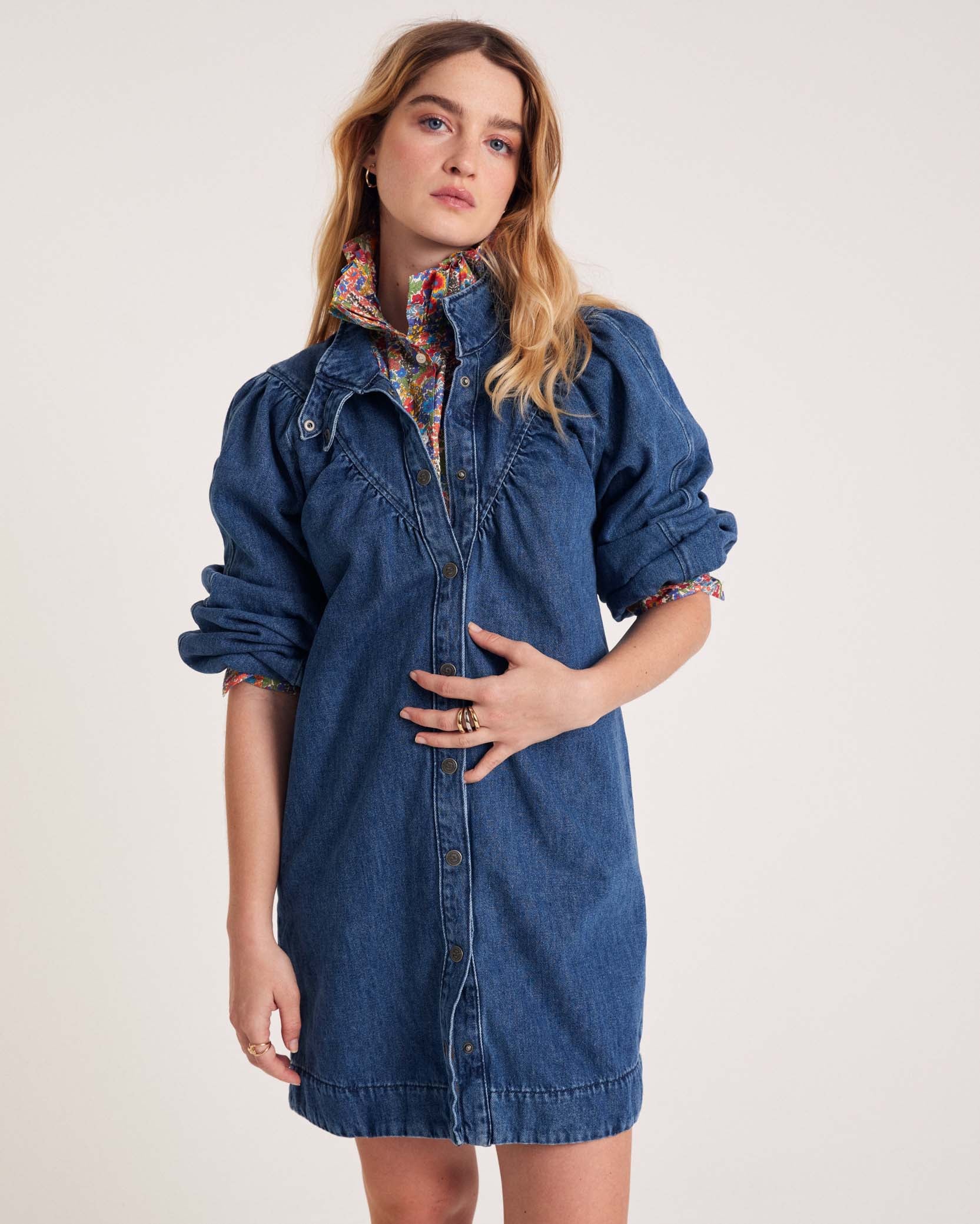 Dress Betsy ultramarine blue