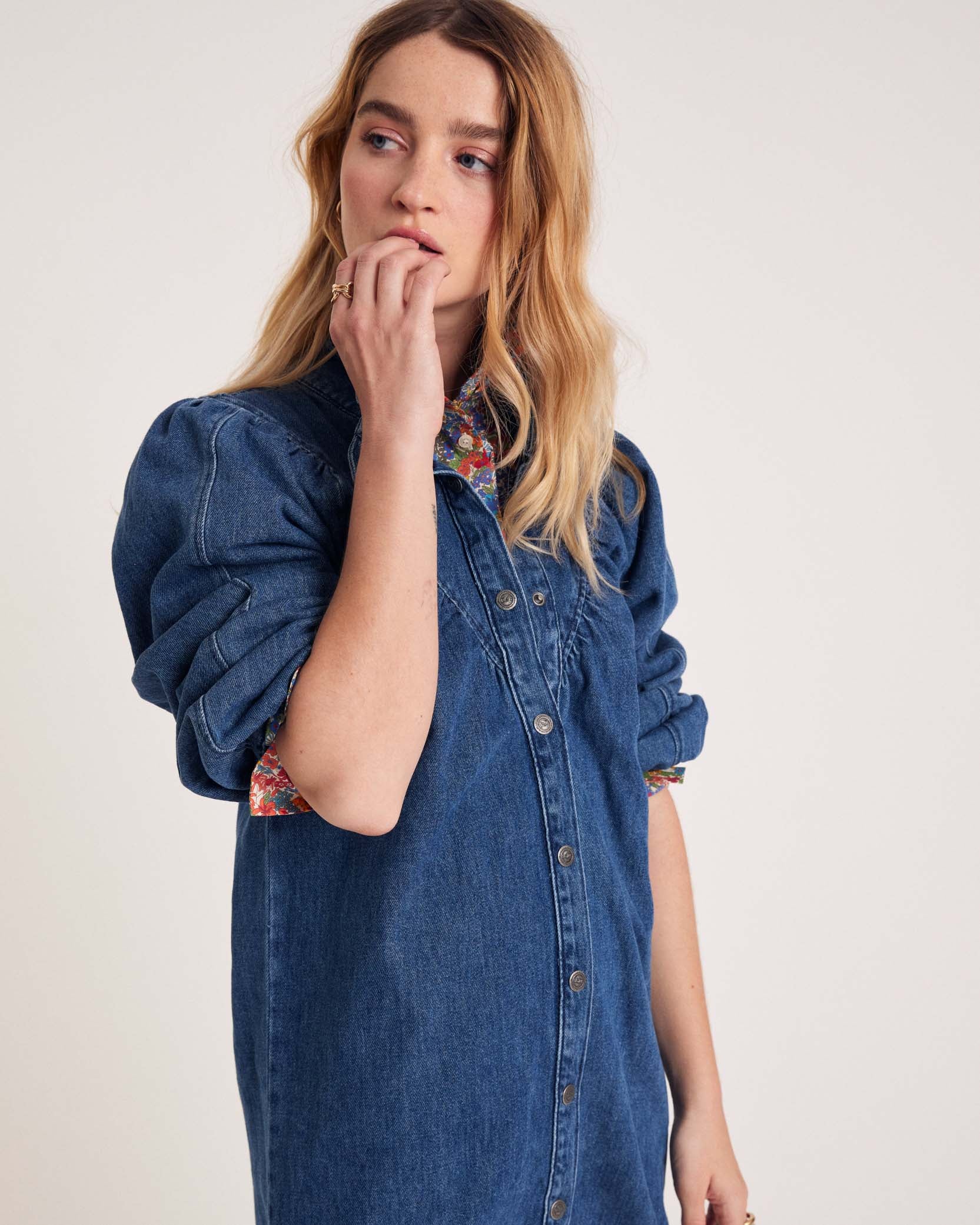 Dress Betsy ultramarine blue