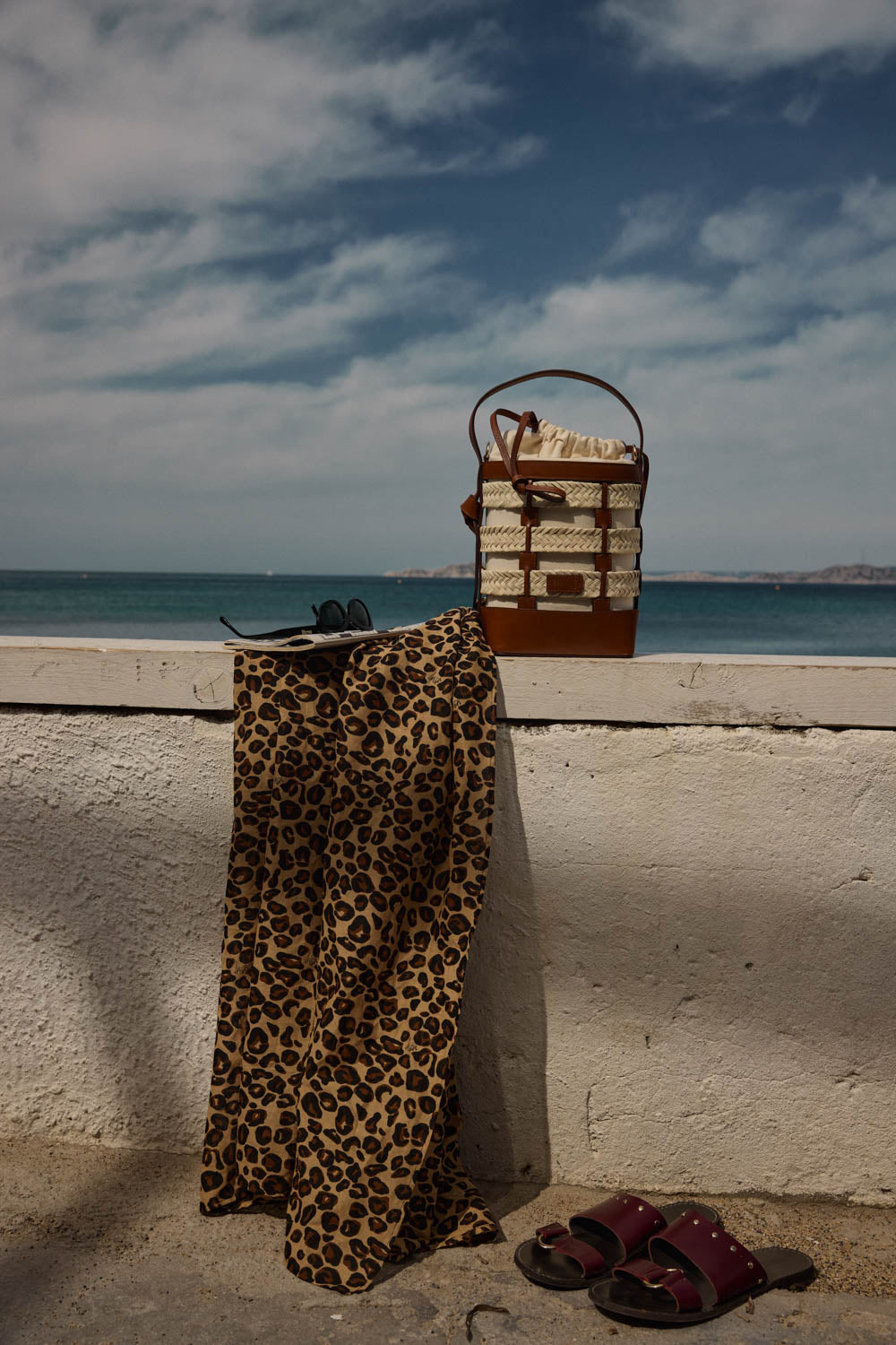 Paréo Monoi leopard