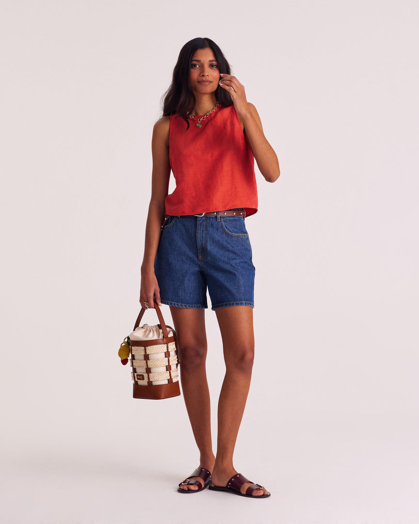 Top Cosi poppy red