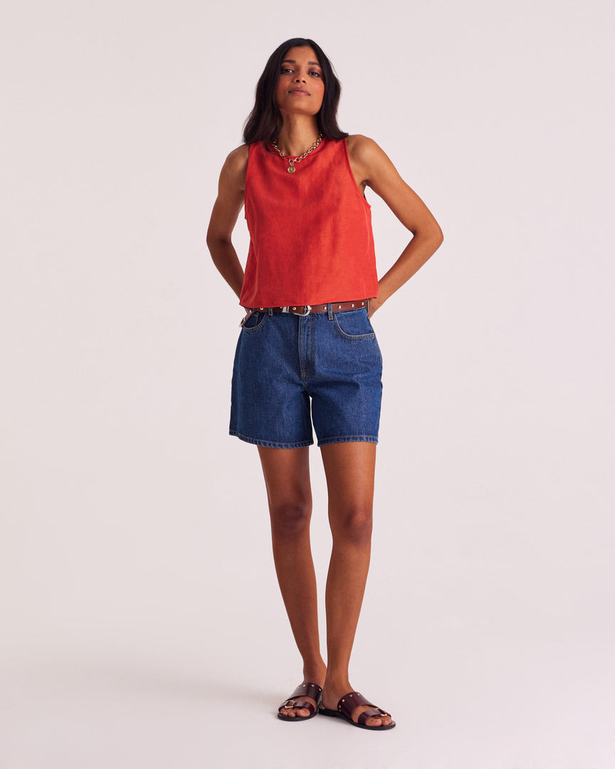 Top Cosi poppy red