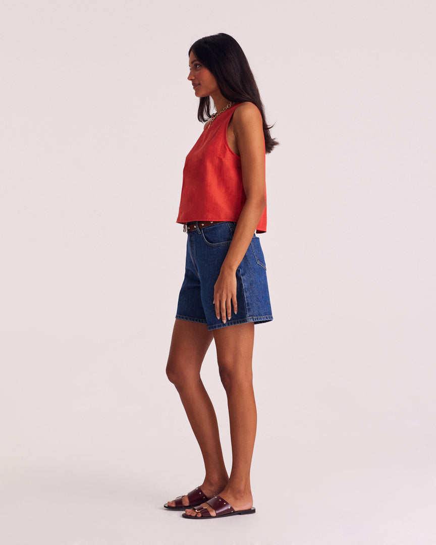 Top Cosi poppy red