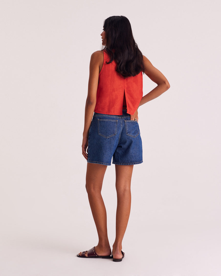 Top Cosi poppy red