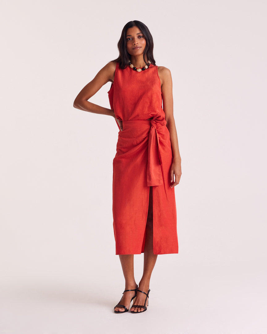 Top Cosi poppy red