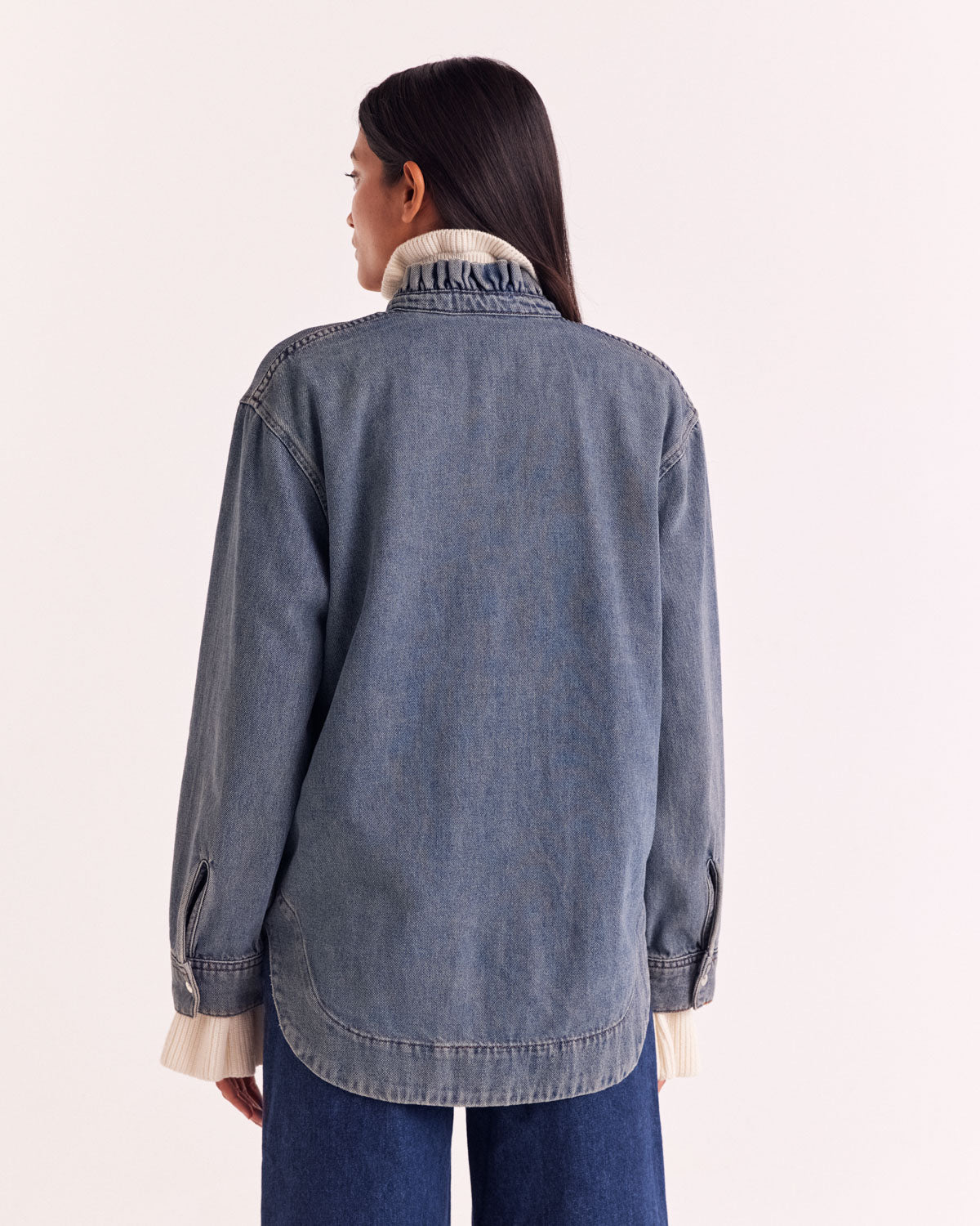 Chemise Salomé bleu vintage