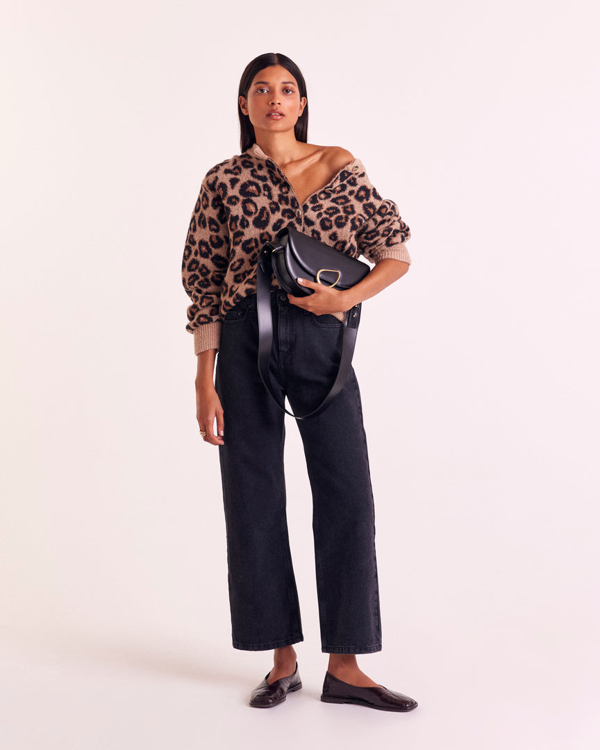 Cardigan Idole leopard