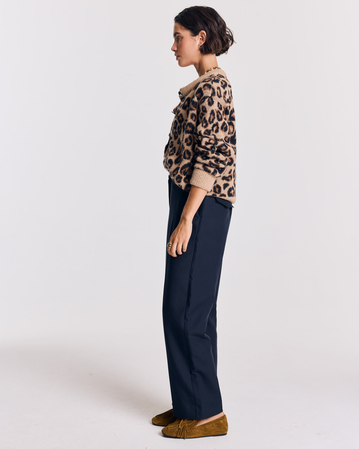 Pants Orlanda navy blue
