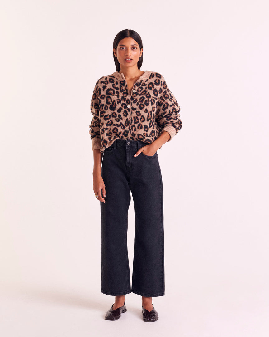 Cardigan Idole leopard