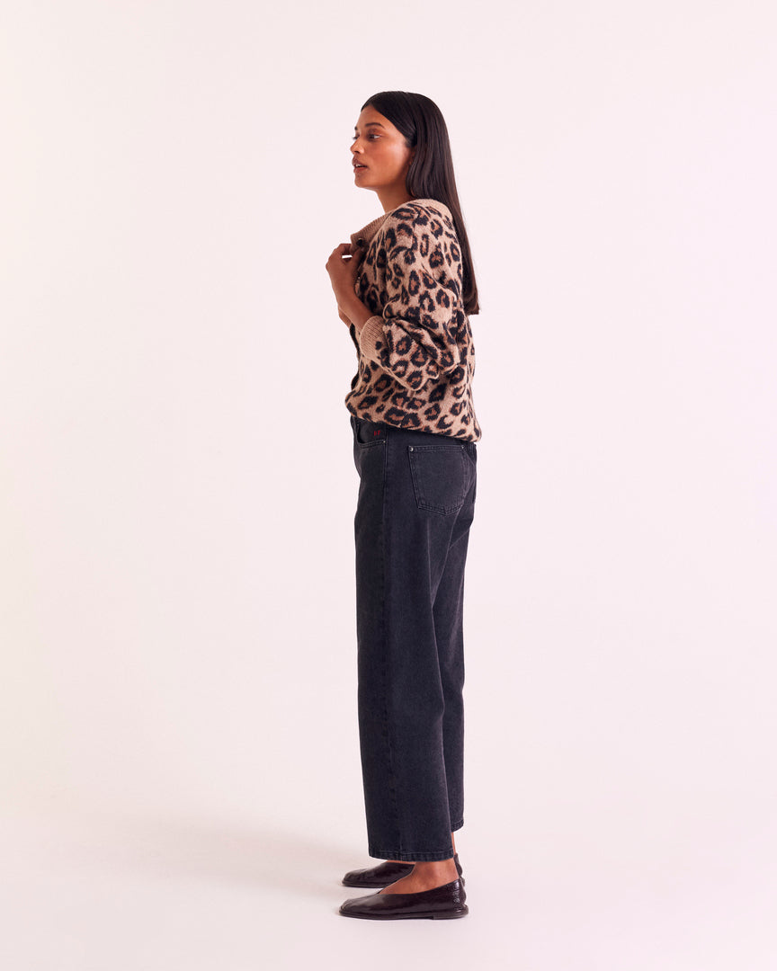Cardigan Idole leopard
