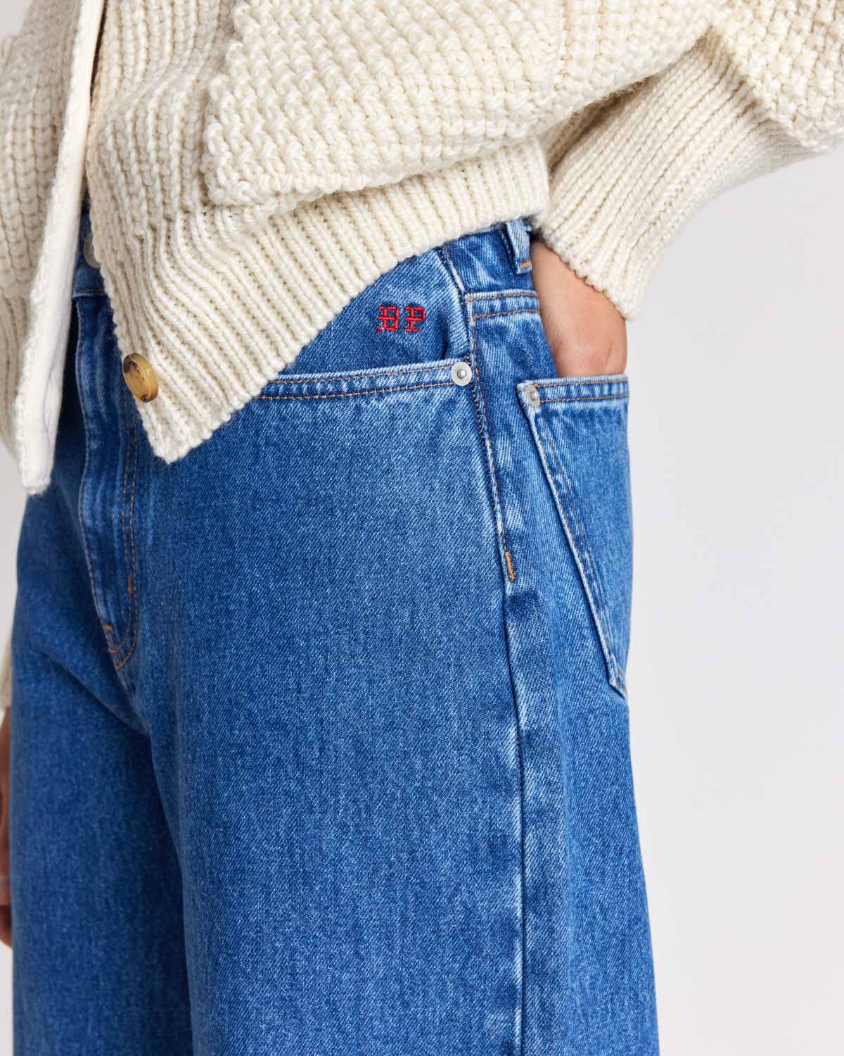 Jean Mateo bleu outremer