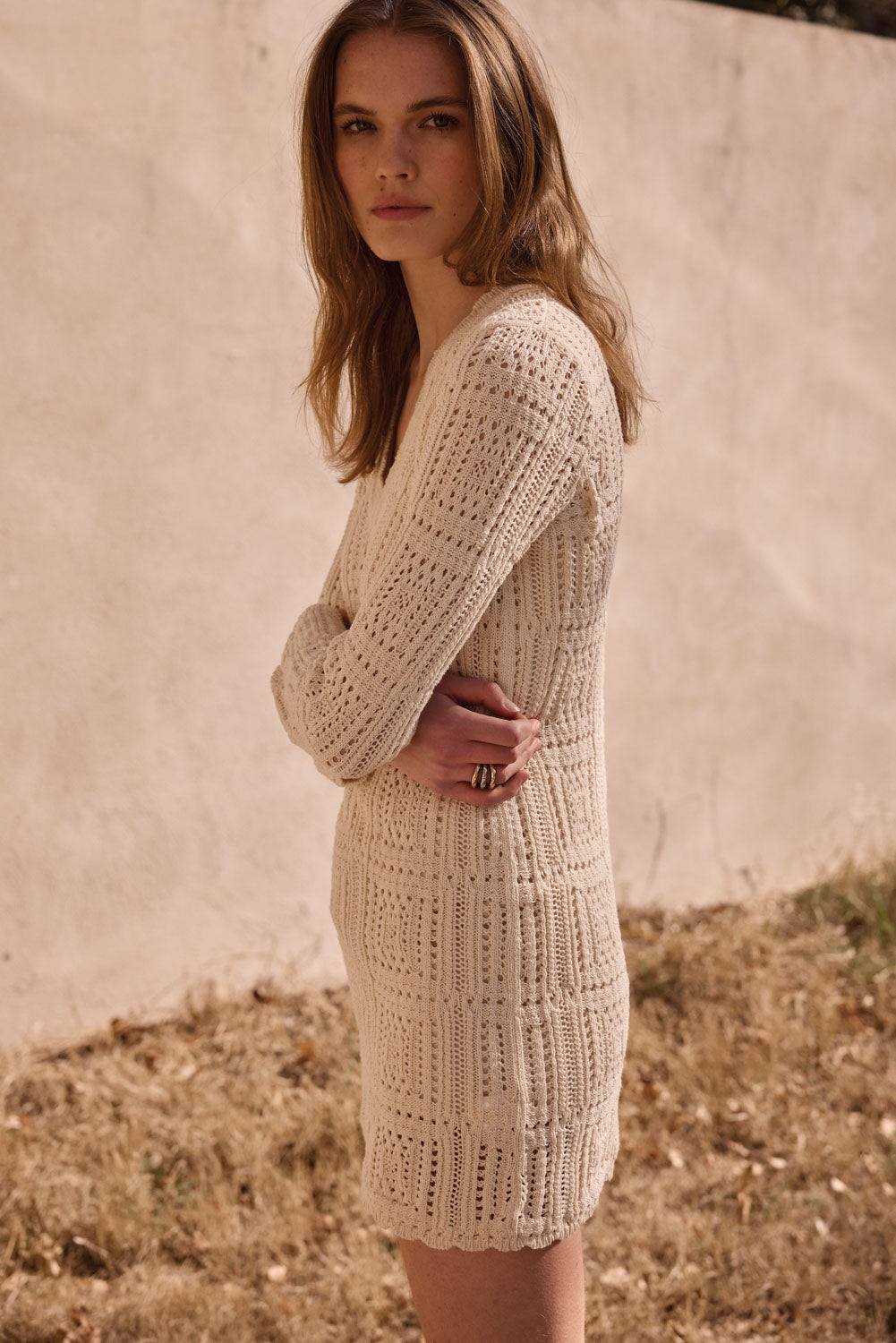 Dress Araceli ecru