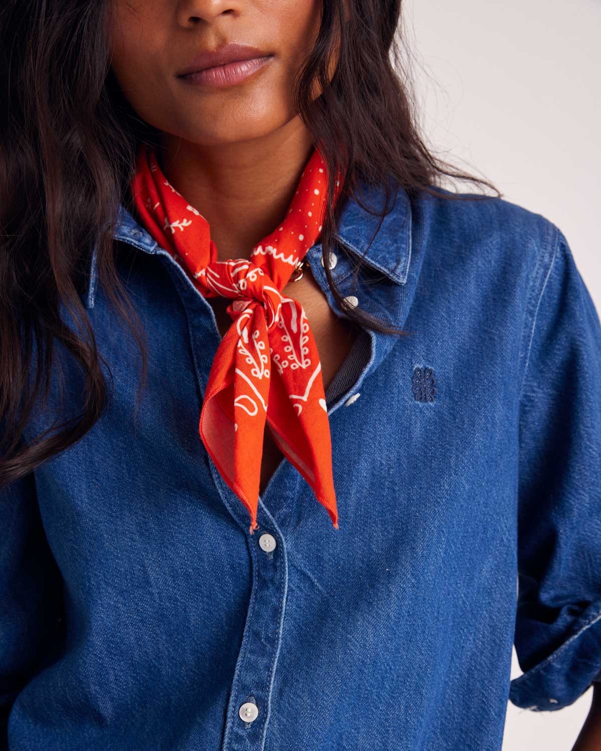 Shirt Liseron ultramarine blue