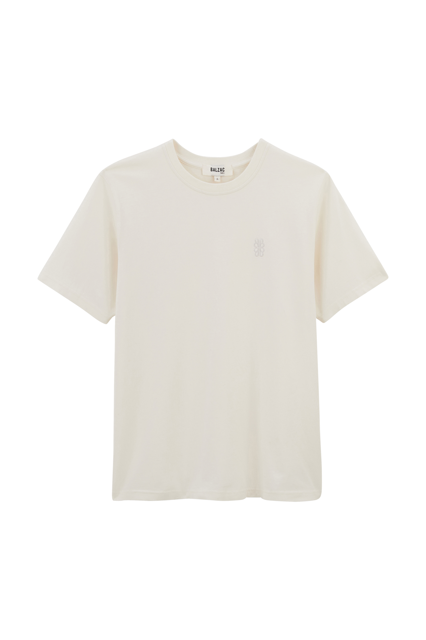 Bree ecru embroidered t-shirt