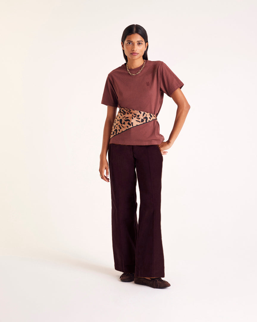 Pants Siméon velvet chocolate
