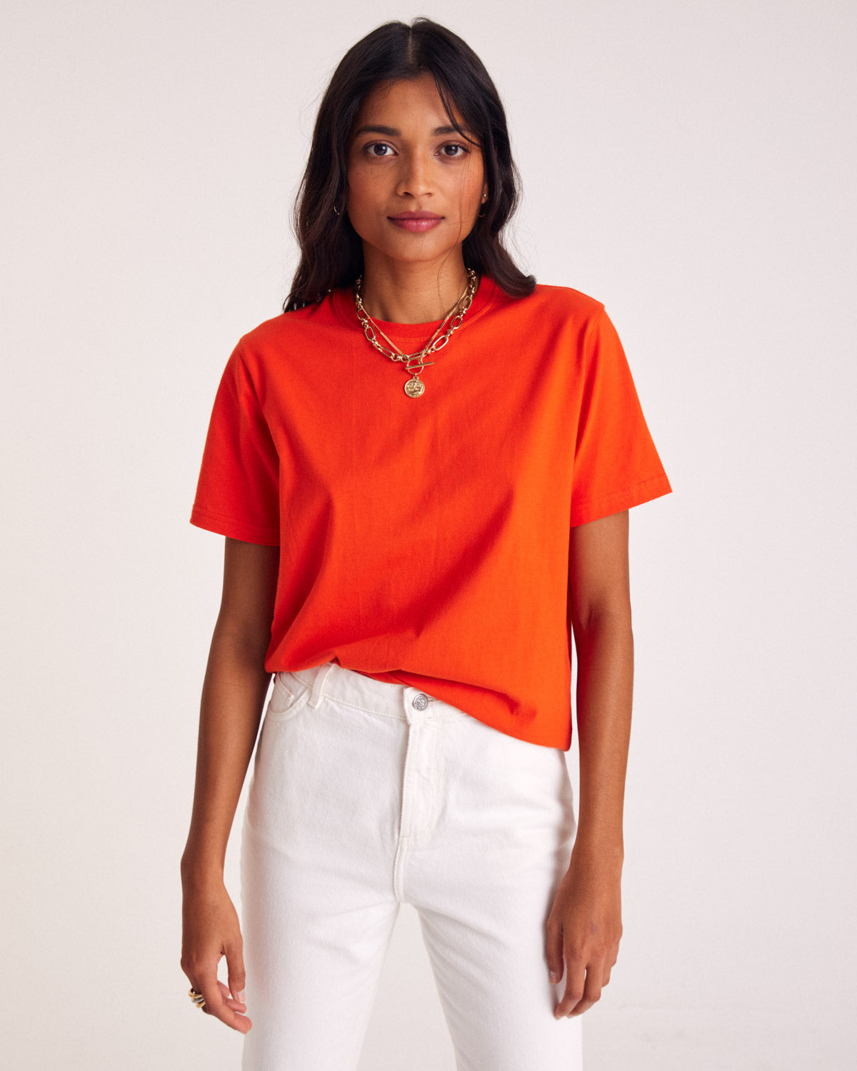 Jeans Mattis white perle