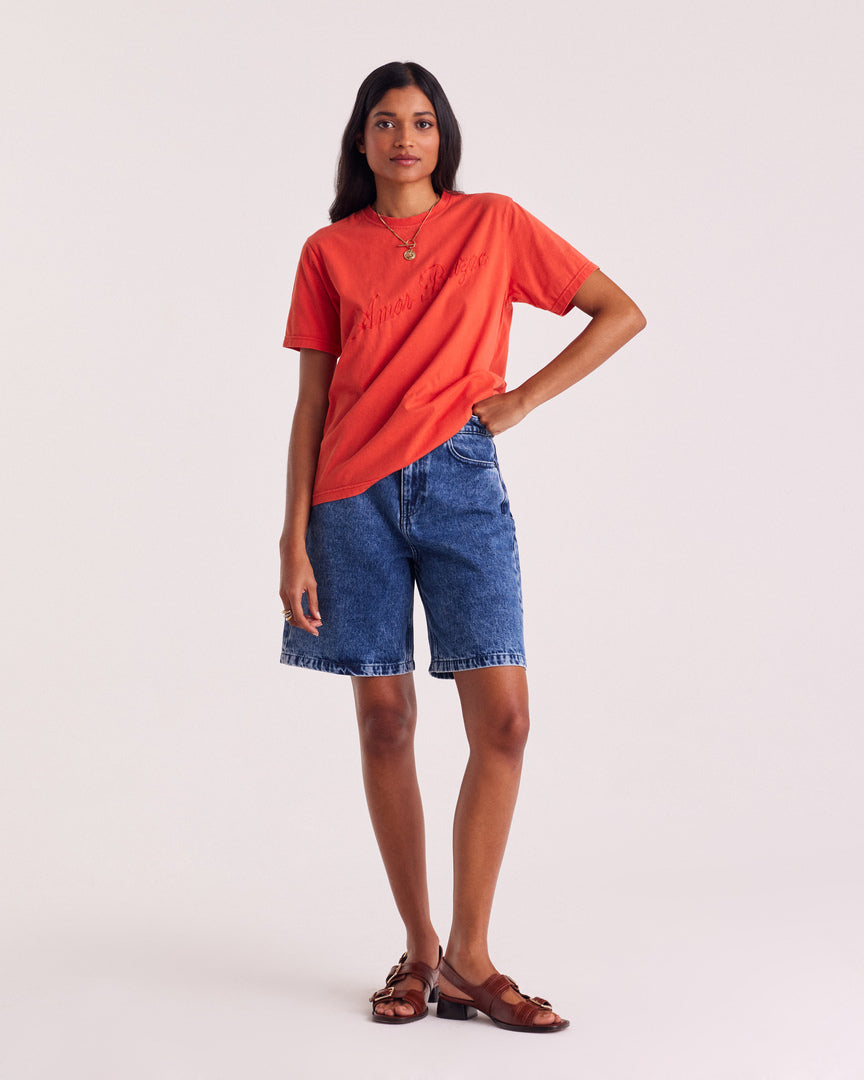 T-shirt Bree Amor Balzac red