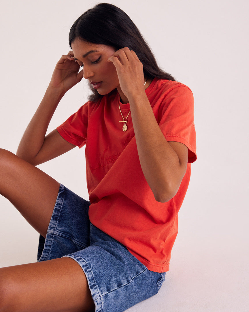 T-shirt Bree Amor Balzac red