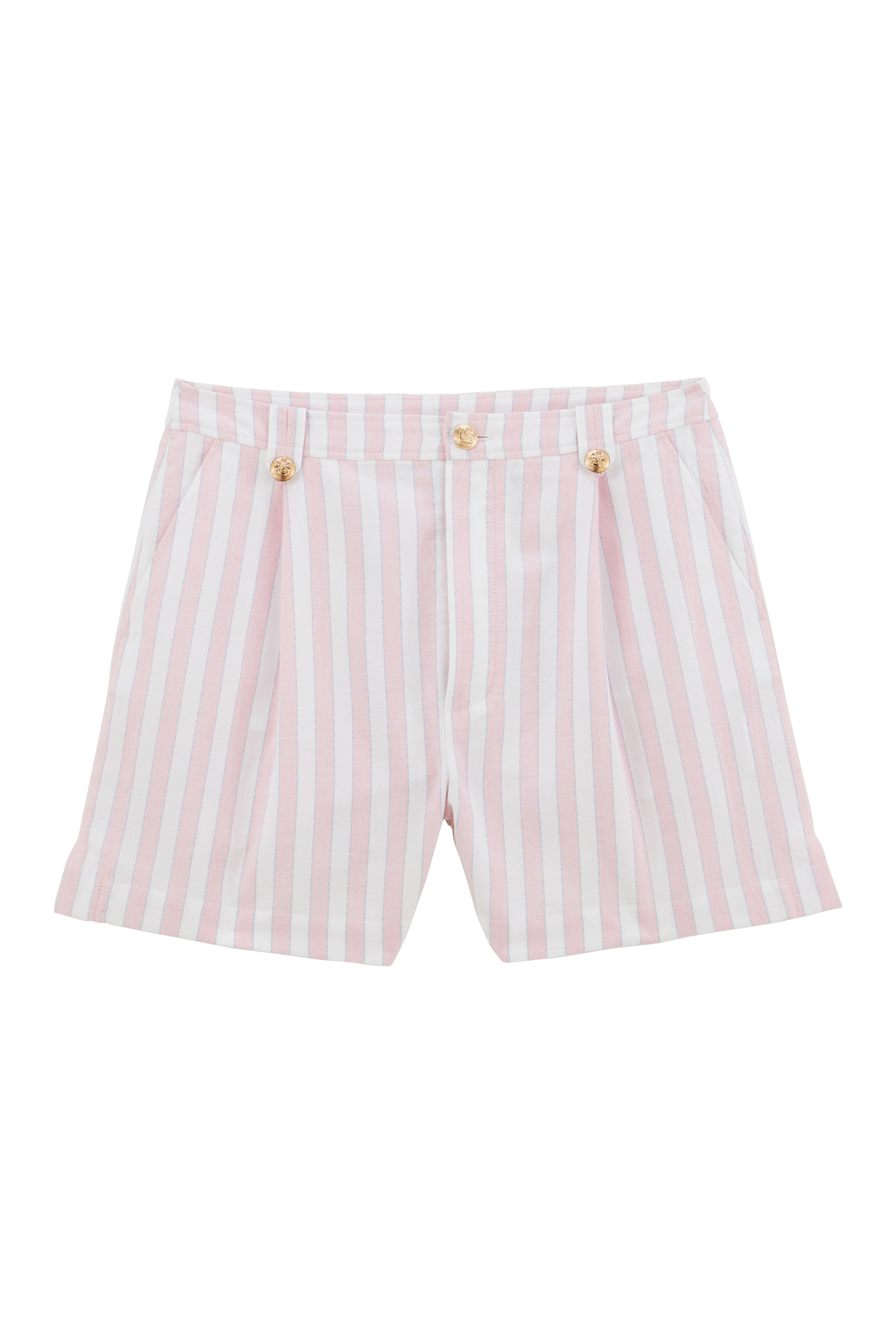 Shorts Simon stripes pink and white