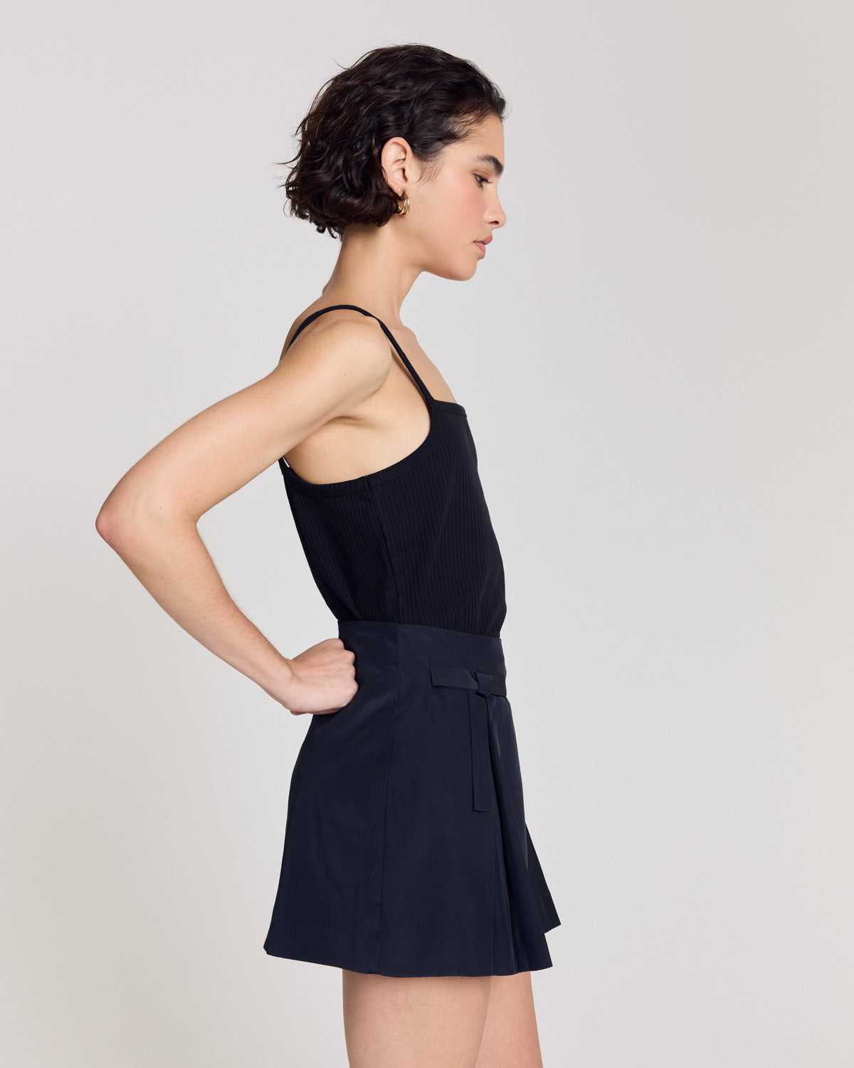 Isla navy blue skirt