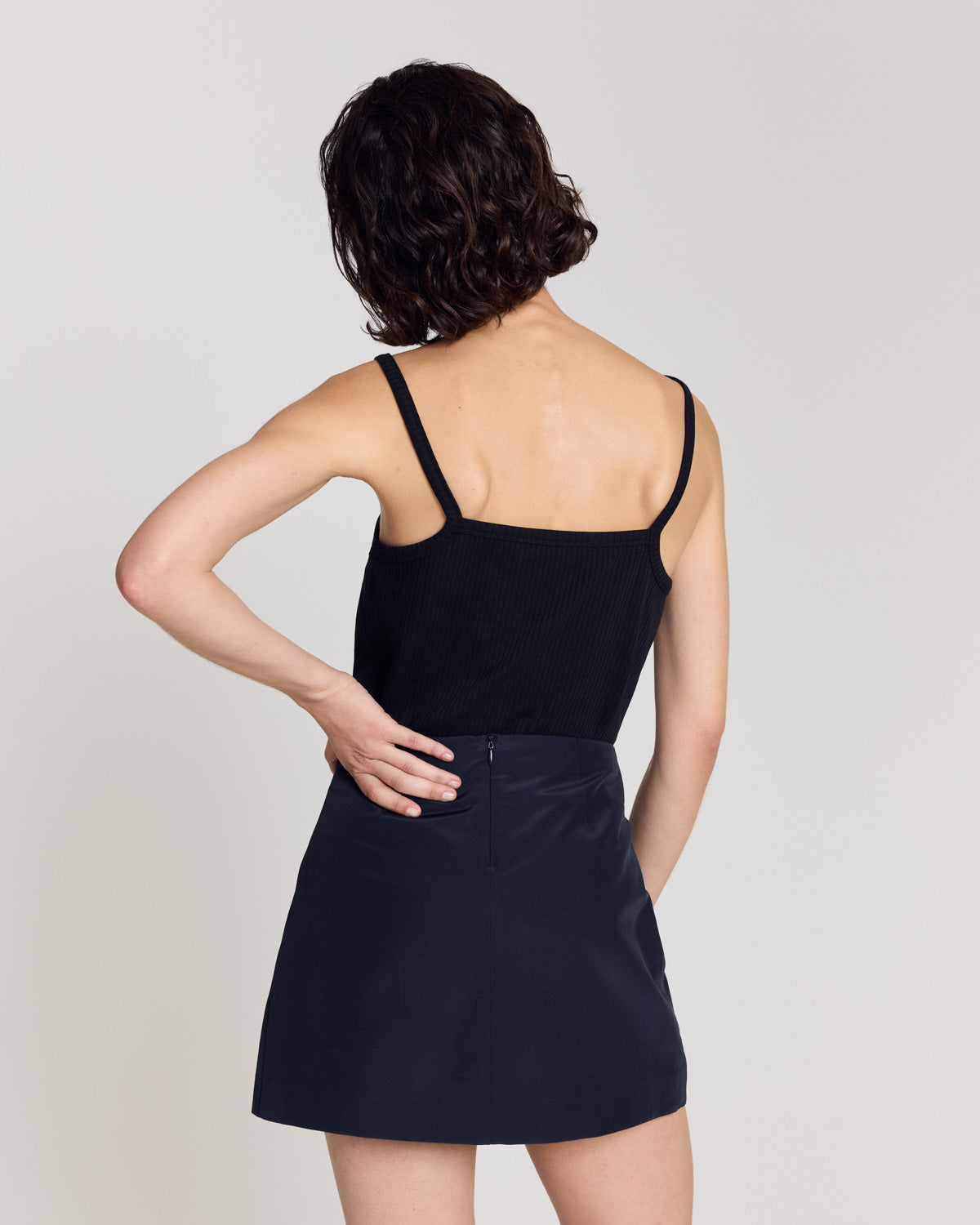 Isla navy blue skirt