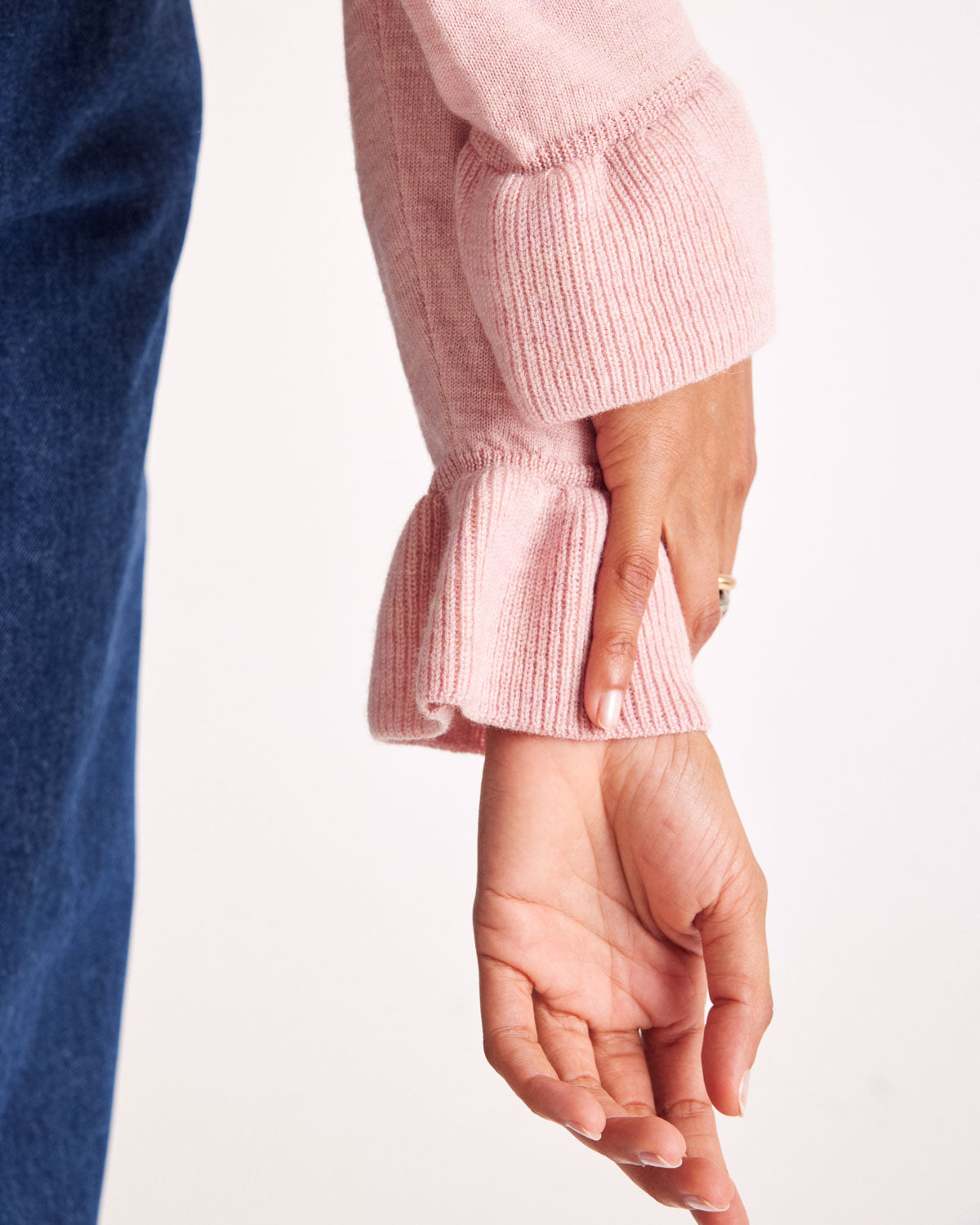 Cardigan Rosalie rose