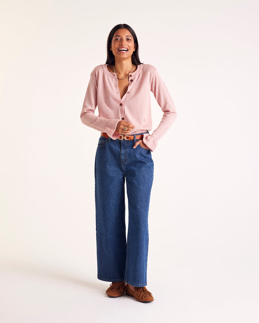 Cardigan Rosalie pink