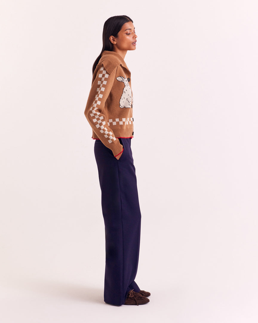 Ink Blue Siméon Trousers