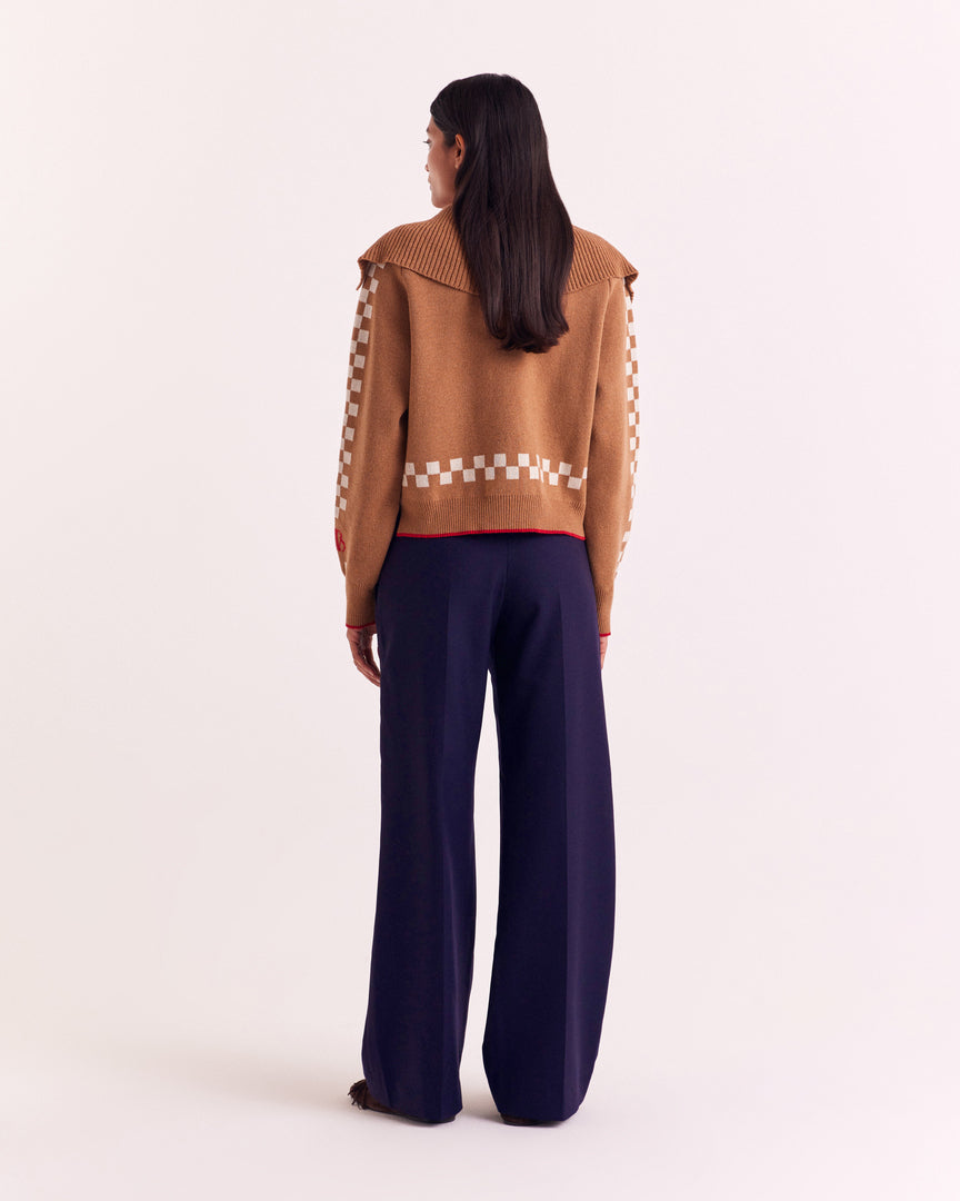 Pants Simeon blue encre