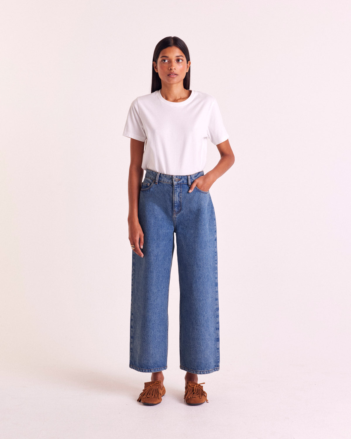 Jean Roméo bleu vintage