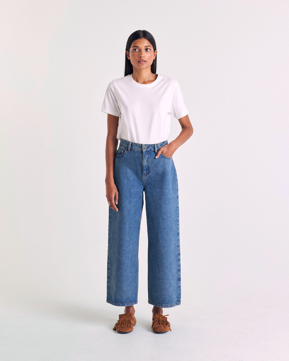 Jean Romeo bleu vintage