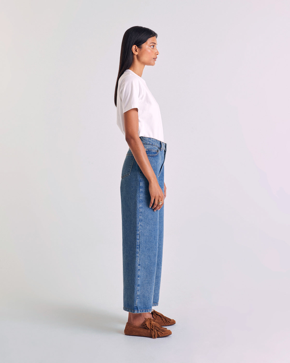 Jean Romeo bleu vintage