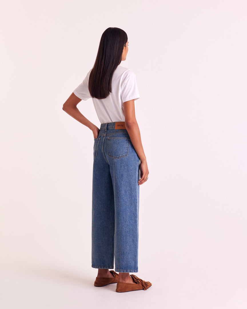 Jean Roméo bleu vintage